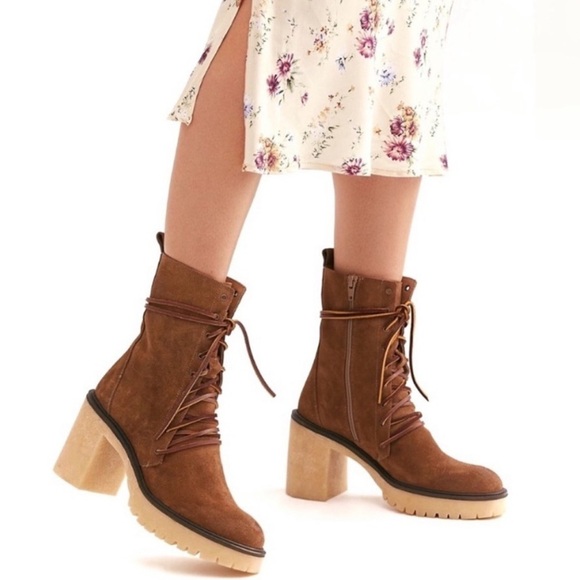 Free People Dylan Lace Up Boots - Picture 5 of 16